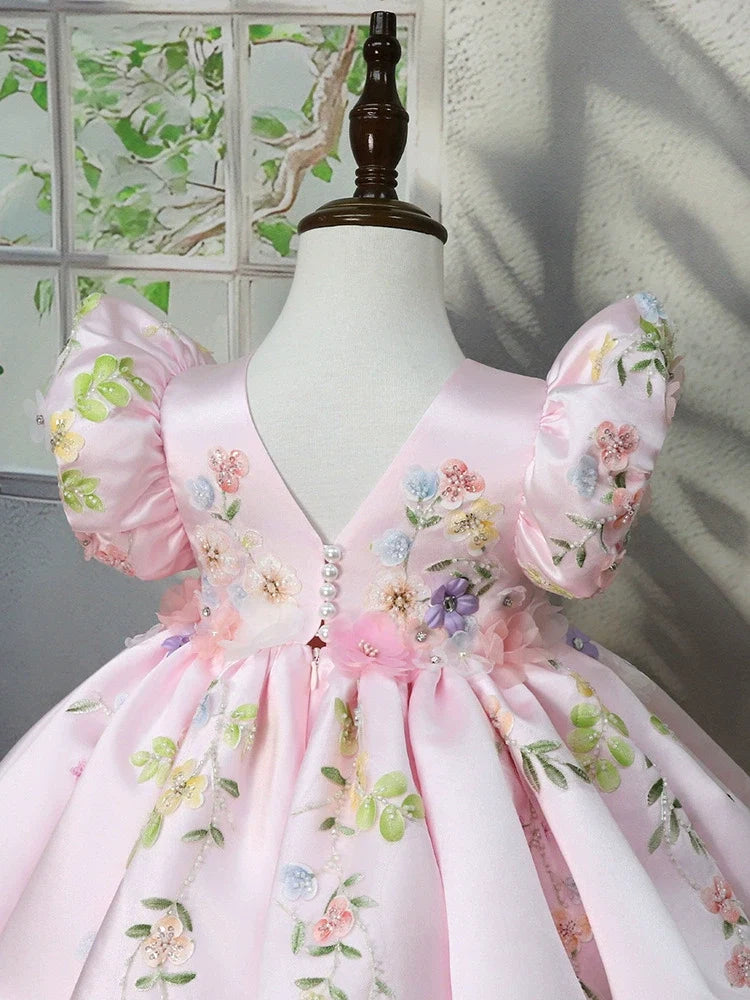 Vestido de Festa Flores Encantado