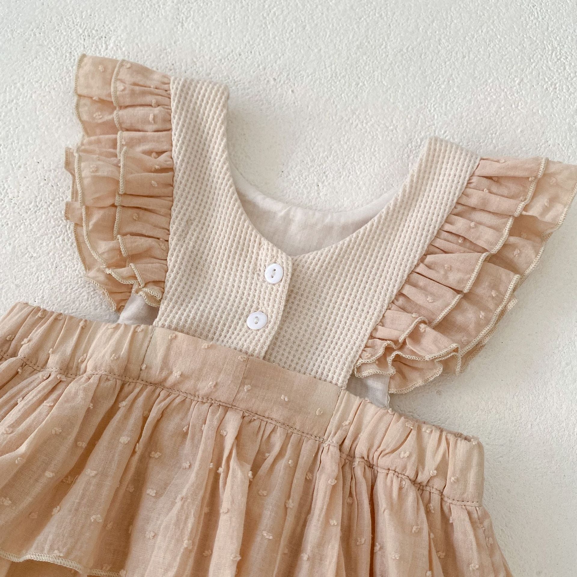 Body Infantil Feminino Florzinhas Camadas