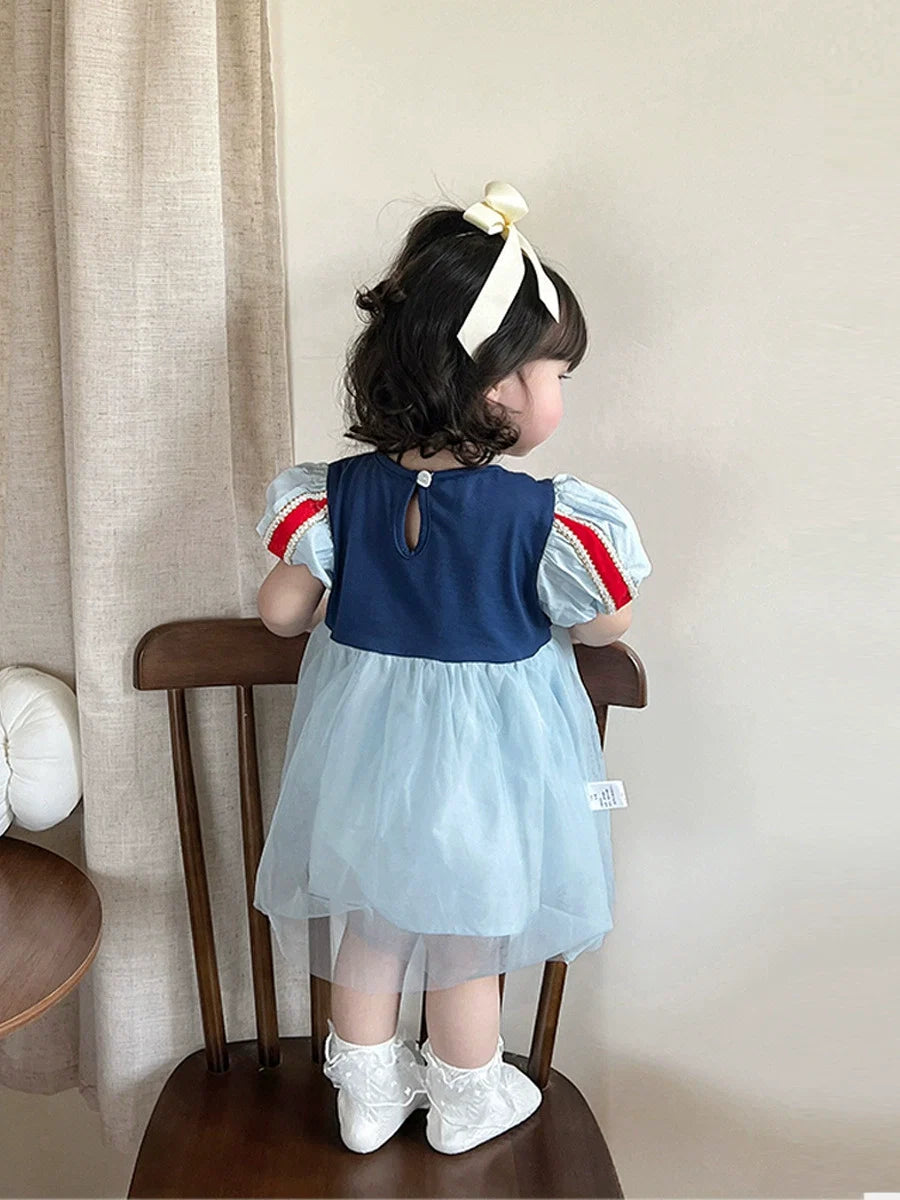 Vestido Infantil Princesinha Tule