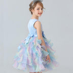 Vestido Infantil Camadas Colors