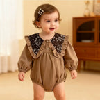 Body Infantil Feminino Golinha Floral