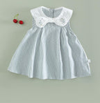 Vestido Infantil Lístras Florzinhas
