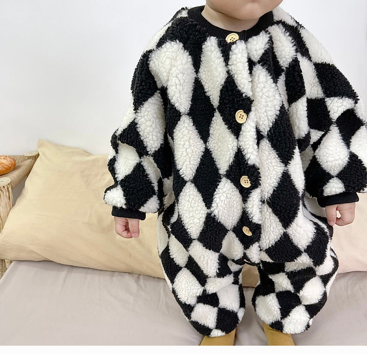 Macacão Infantil Inverno Forrado