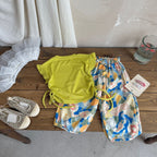 Conjunto Infantil Feminino Floral