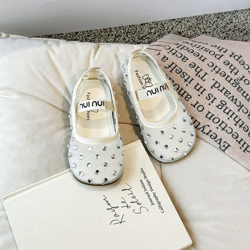 Sapato Infantil Feminino com Strass
