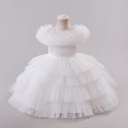 Vestido Infantil Tule Volumoso
