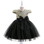 Vestido De Festa Infantil Floral com Lacinho