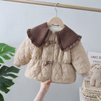 Casaco Infantil Acolchoado Florzinha