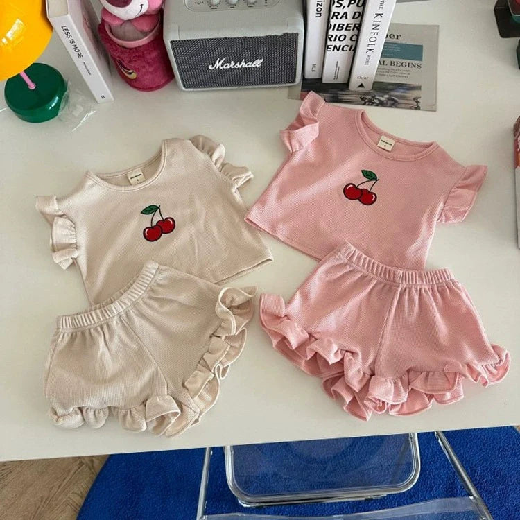 Conjunto Infantil Verão Cerejinha