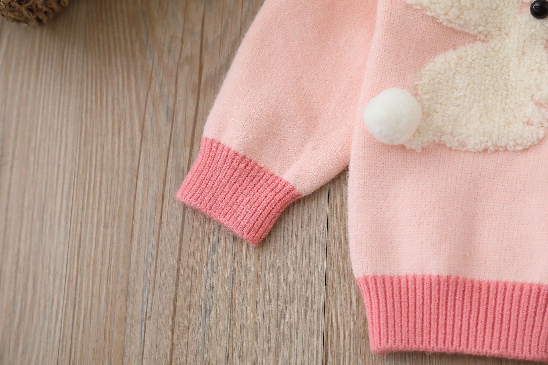 Conjunto Infantil de Tricô Coelhinho