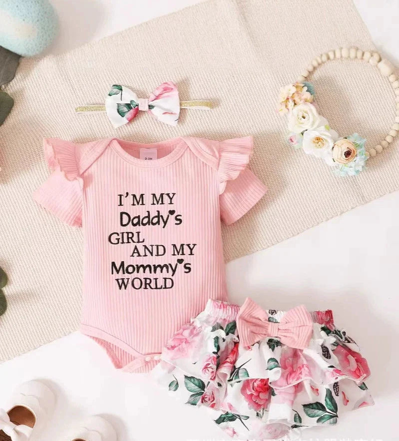 Conjunto Infantil Verão Floral
