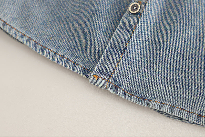 Conjunto Infantil 3 Peças Colete e Jeans