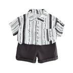 Conjunto Infantil Masculino Lístras Bolsinho