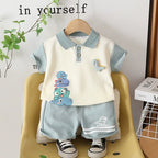 Conjunto Infantil Masculino Dinossauro