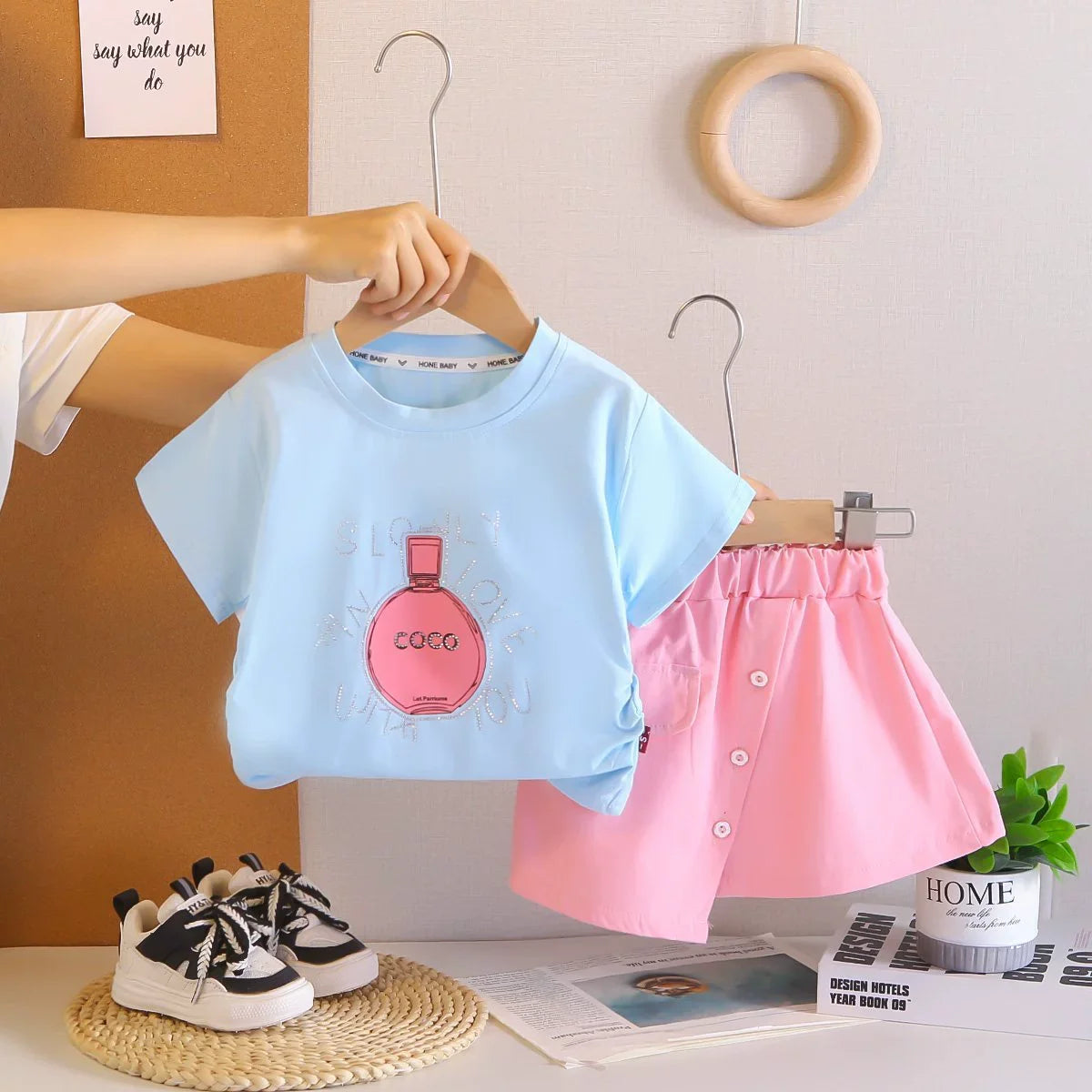 Conjunto Infantil Feminino Boutique Sainha