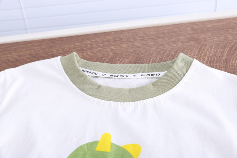 Conjunto Infantil Masculino Dino Bolsinha