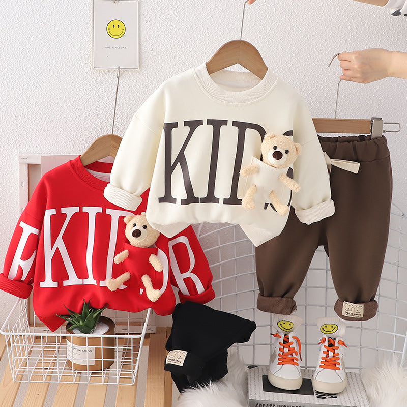 Conjunto Infantil Bolso Ursinho