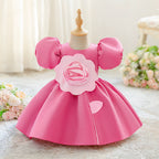 Vestido de Festa Infantil Flor