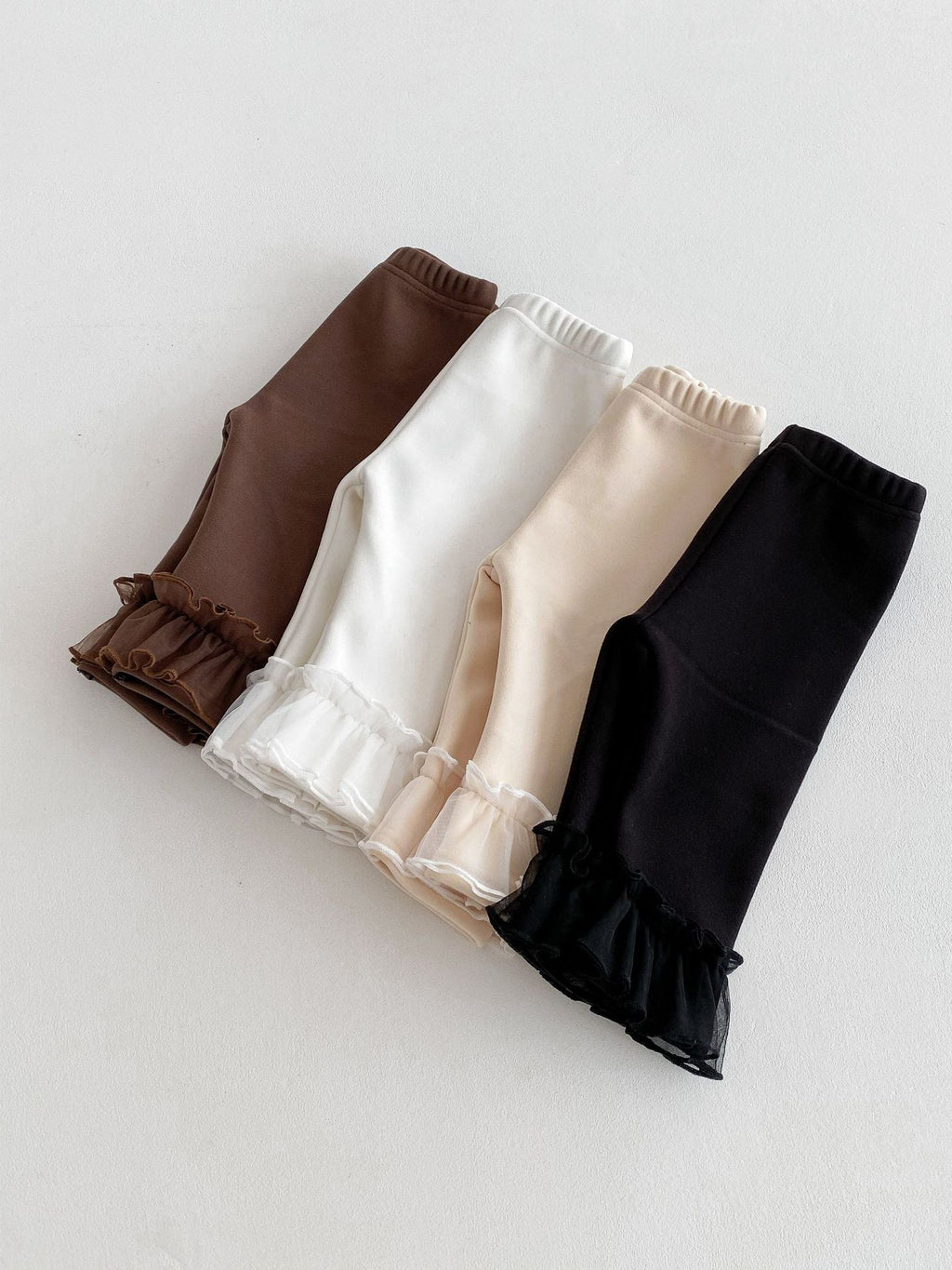 Calça Infantil Feminina Quentinha Barrinha de Tule
