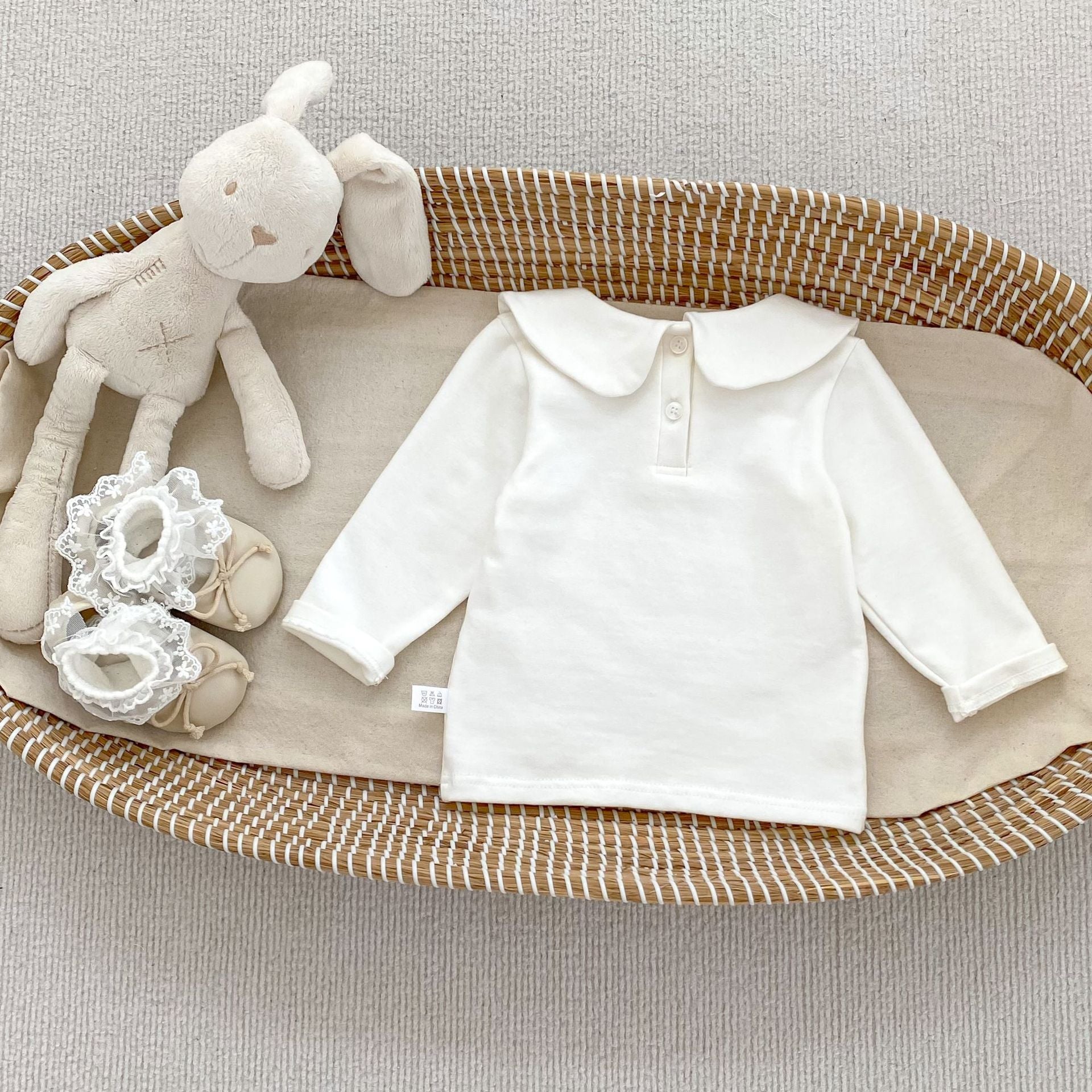 Conjunto Infantil Vestido Xadrez e Cerejinhas