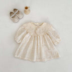 Body/ Vestido Infantil Lese Floral