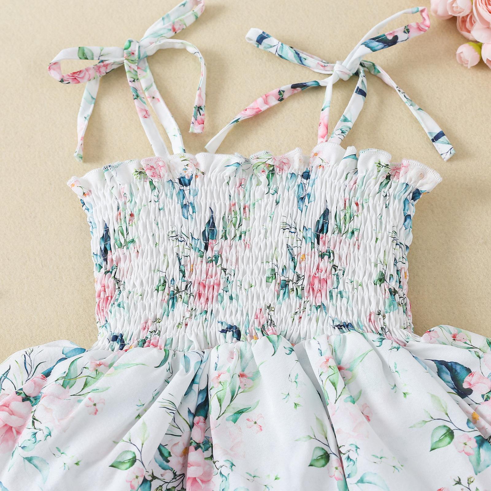 Vestido Infantil Verão Floral