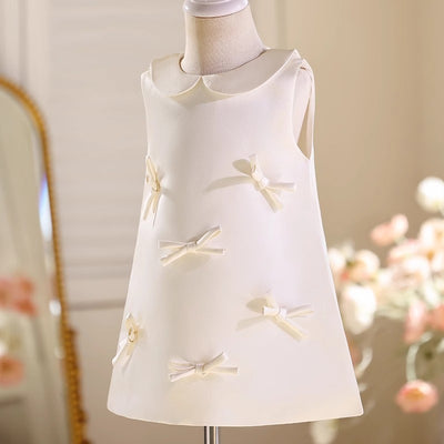 Vestido Infantil Delicado Lacinhos