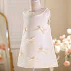 Vestido Infantil Delicado Lacinhos