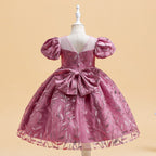 Vestido Infantil De Festa Floral