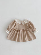 Vestido Infantil Golinha Rendada