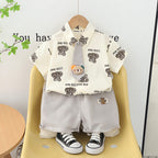 Conjunto Infantil Ursinhos Gravatinha