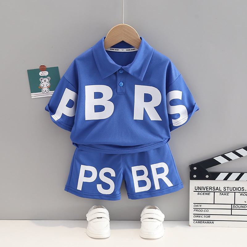 Conjunto Infantil Masculino Letras