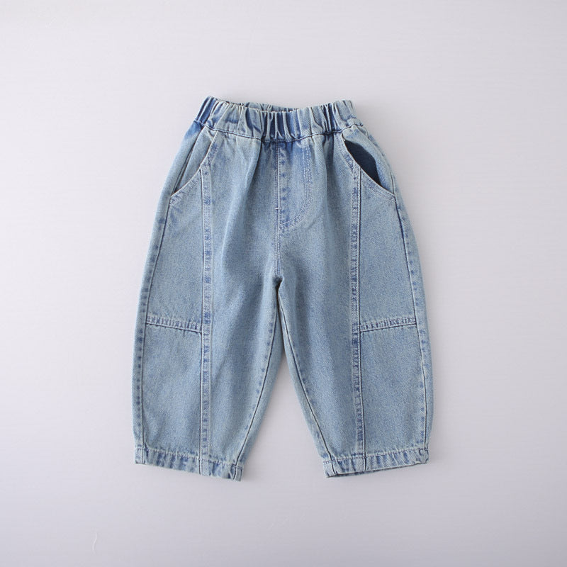 Conjunto Infantil Masculino Jeans 3 Peças