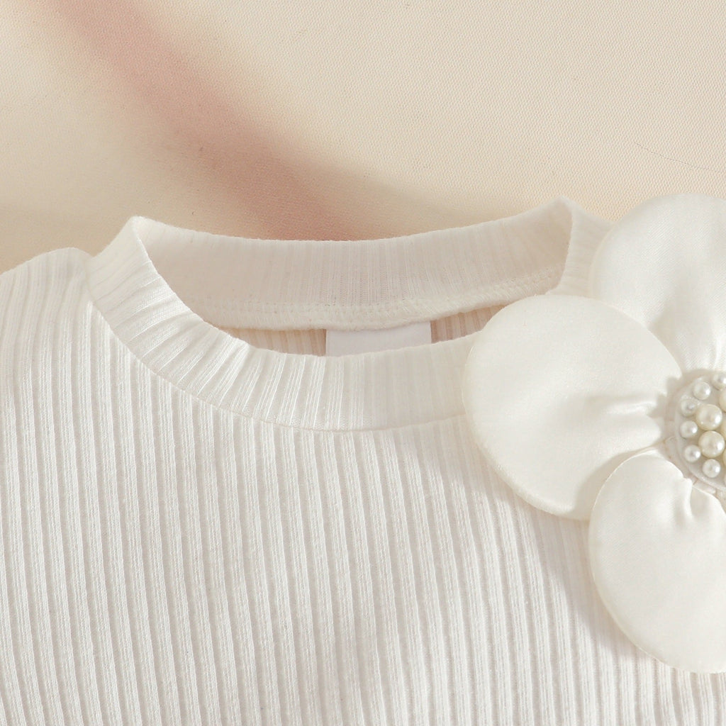 Conjunto Infantil Feminino Flores Botõeszinhos