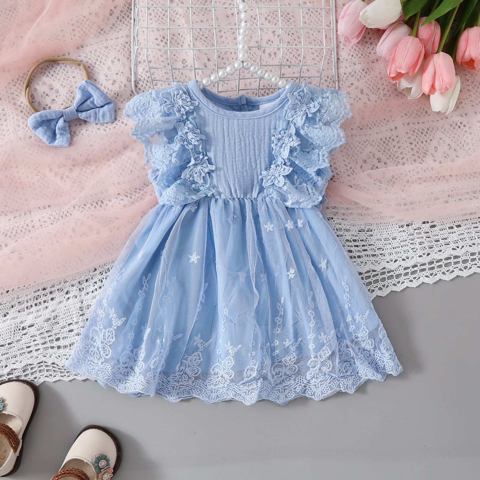 Vestido Infantil Floral