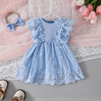 Vestido Infantil Lese Floral