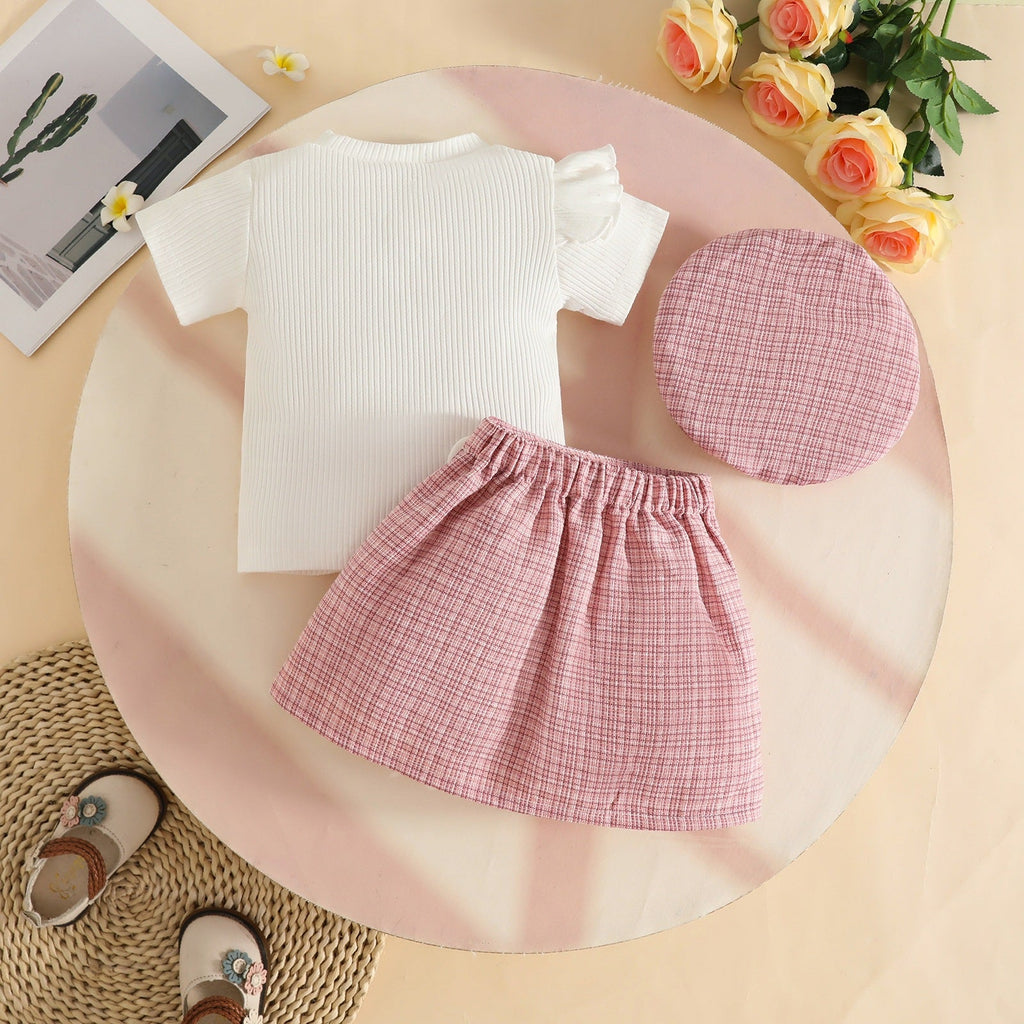 Conjunto Infantil Feminino Flores Botõeszinhos