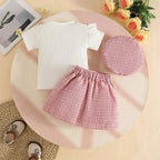 Conjunto Infantil Feminino Flores Botõeszinhos