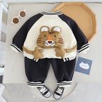 Conjunto Infantil Masculino 3 Peças Ursinhos