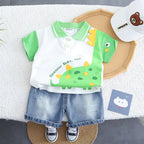 Conjunto Infantil Verão Dinossauro