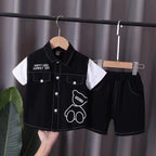 Conjunto Infantil Masculino Bolsinhos Urso