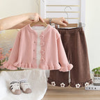 Conjunto Infantil 3 Peças Florzinhas