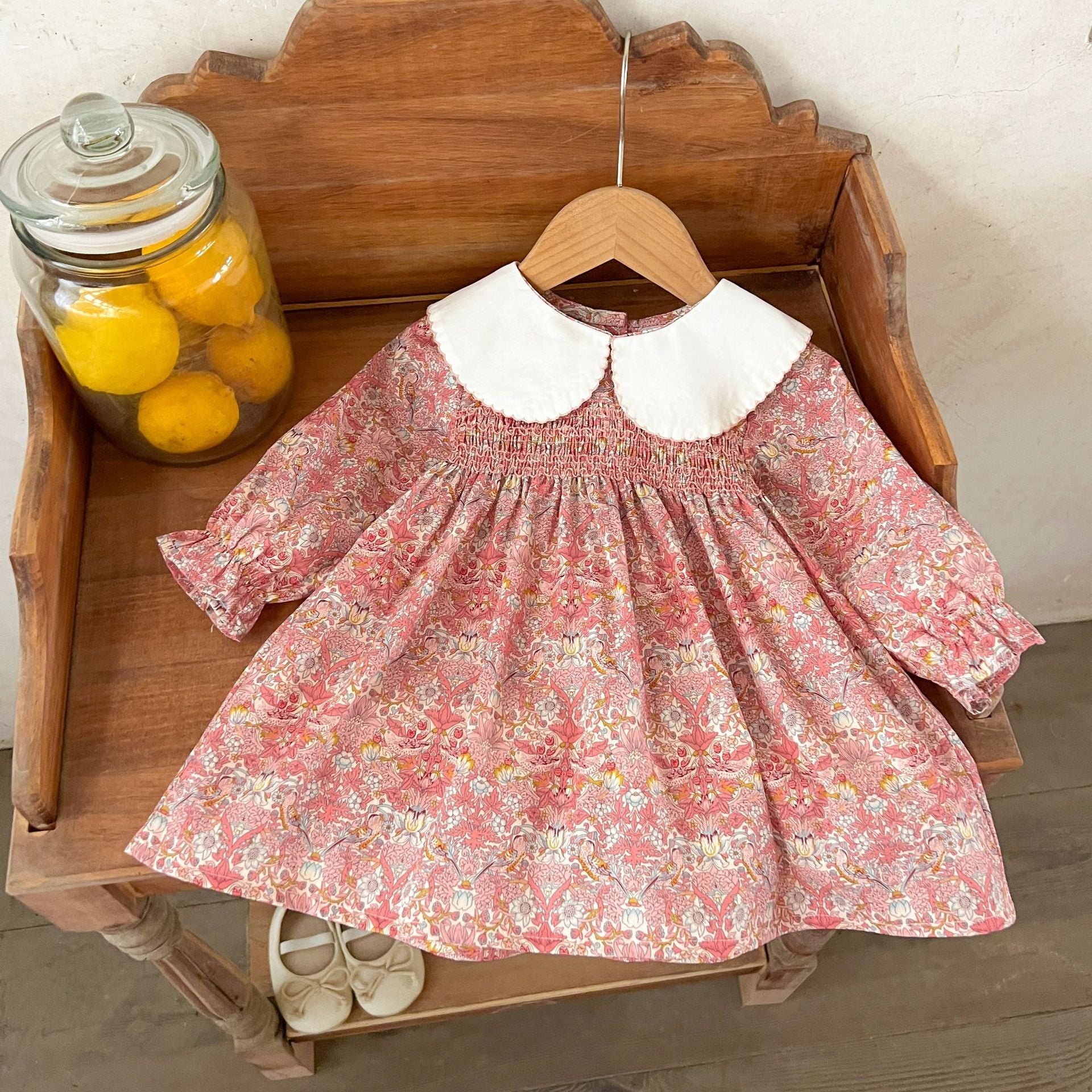 Vestido Infantil Floral Golinha