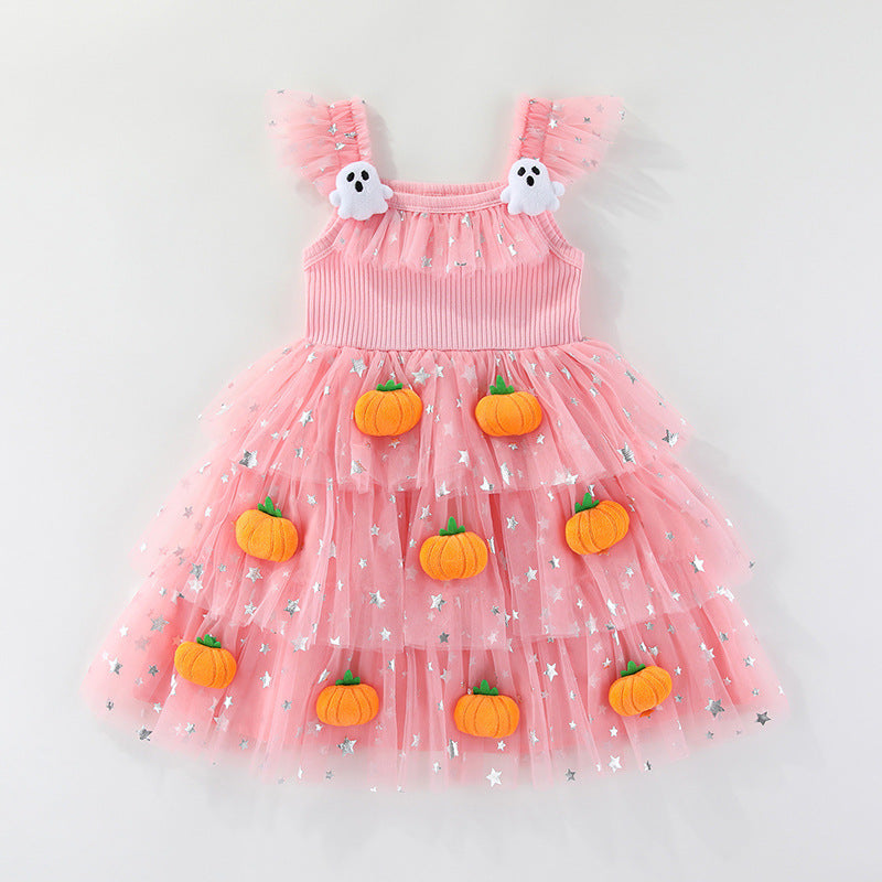 Vestido Infantil Helloween