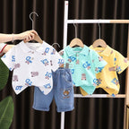 Conjunto Infantil Masculino Polo Ursinhos