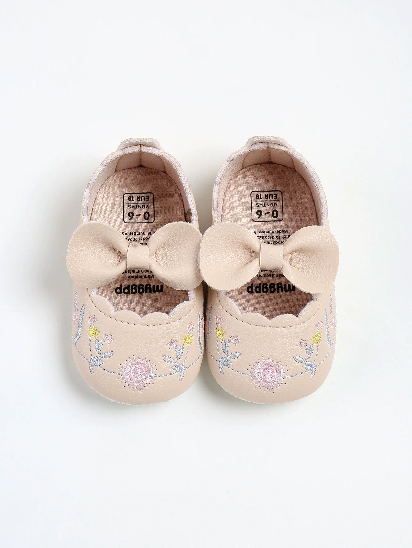 Sapato Infantil Floral Lacinho