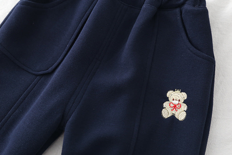 Conjunto Infantil Masculino Ursinho 3 Peças