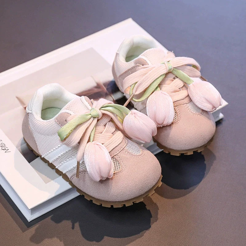 Tênis Infantil Cadarço Tulipa