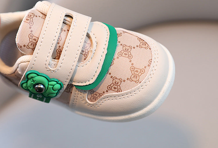 Tênis Infantil Ursinho com Velcro