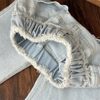 Conjunto Infantil Feminino Rendado e Jeans